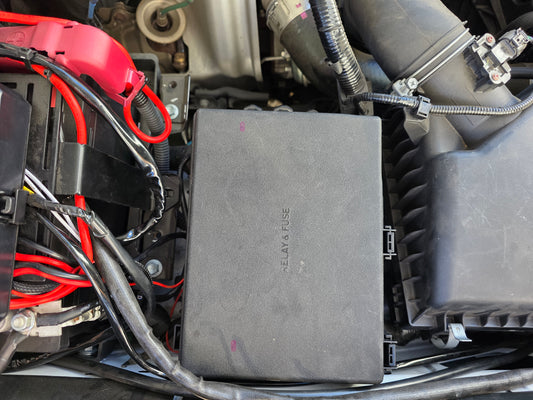 Toyota 4-Runner 2025–Current 6th Gen Passenger Side Fuse Box Grid Panel