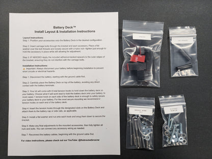 Jeep Wrangler JK 2007–2011 Battery Deck Group 34