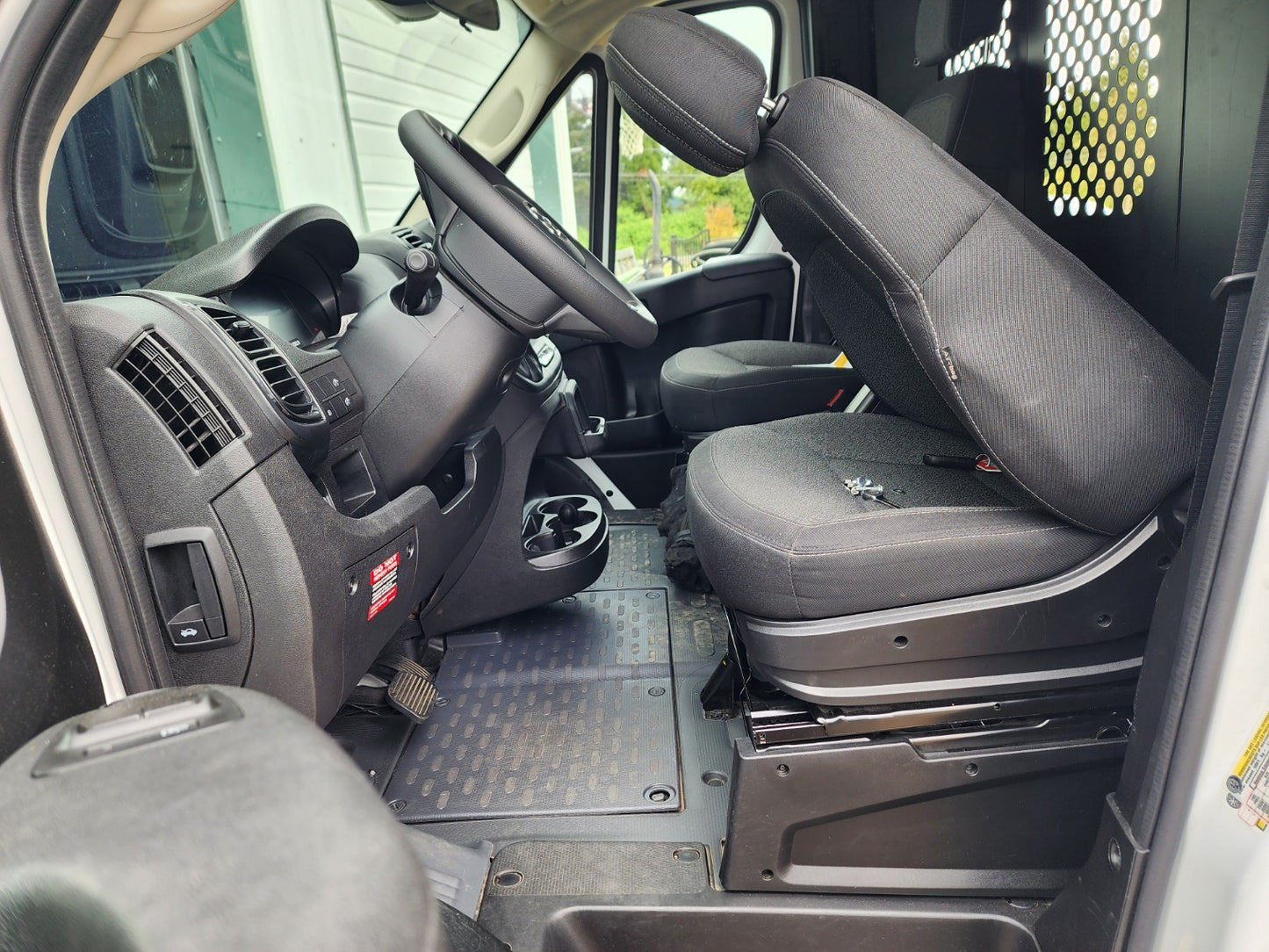 The Interior Grid Dodge Promaster Van