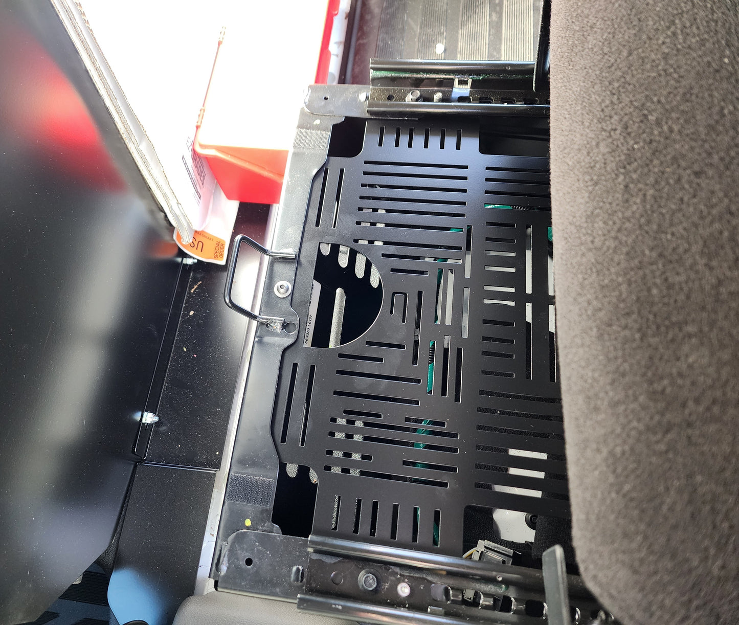 The Interior Grid Ford Transit Van
