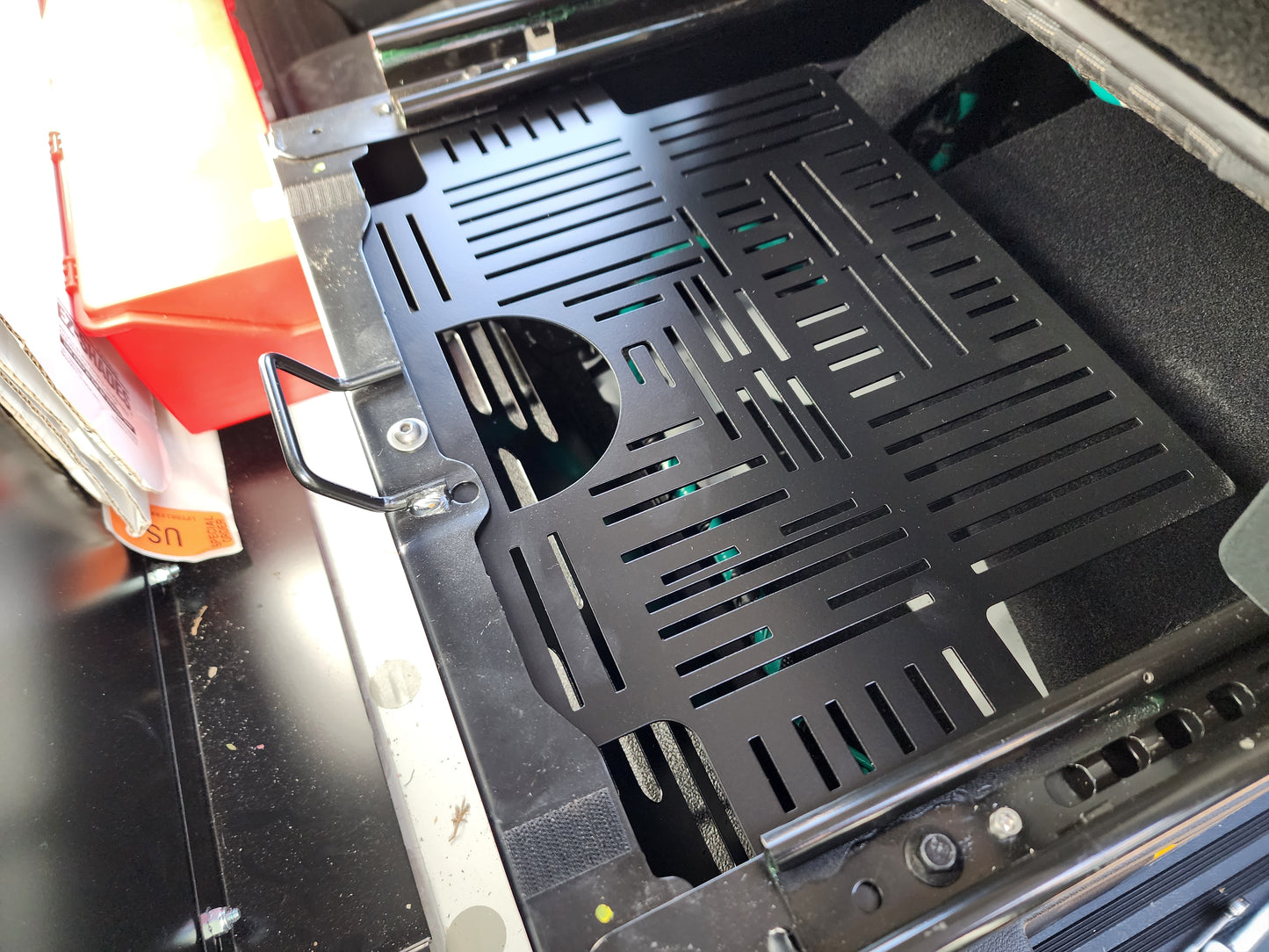 The Interior Grid Ford Transit Van