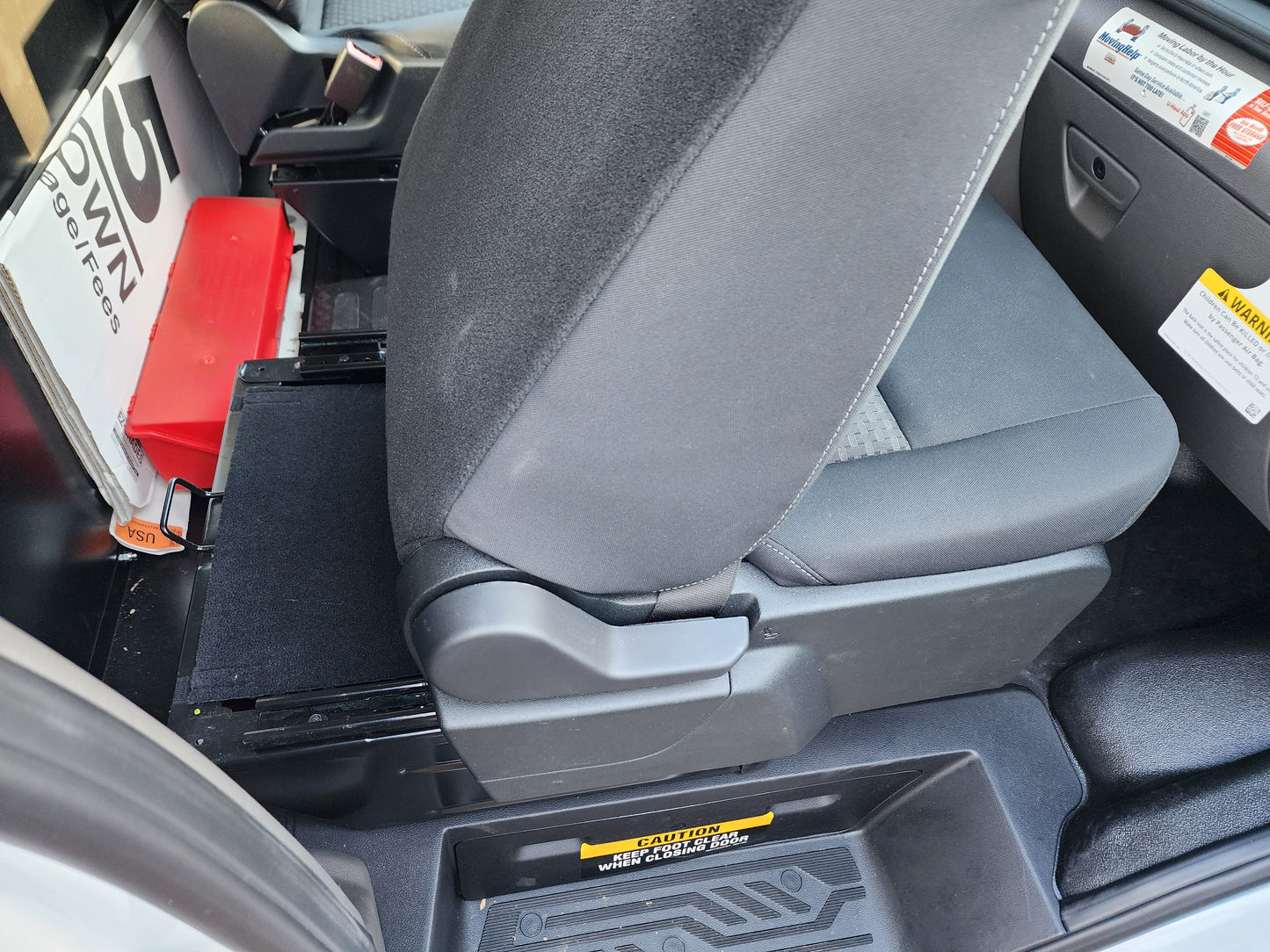 The Interior Grid Ford Transit Van