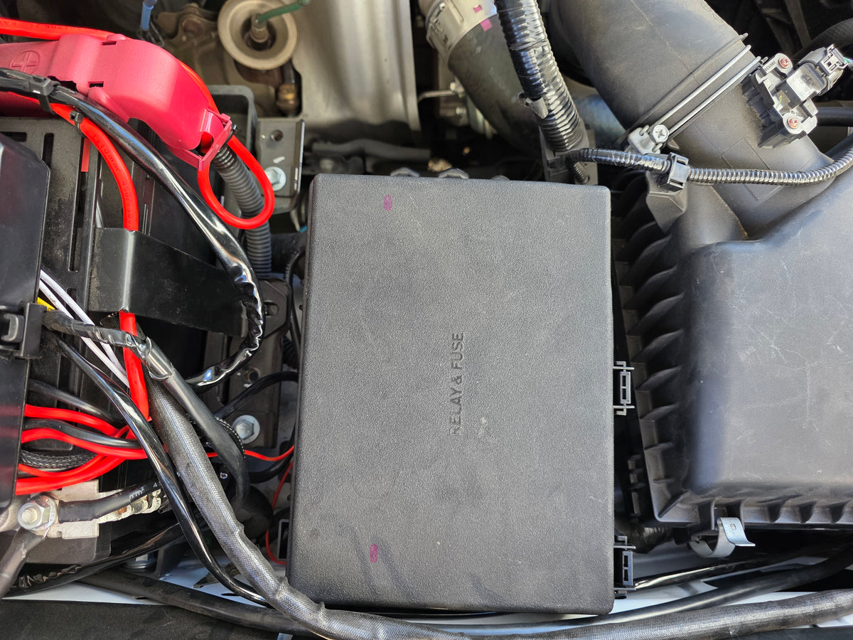 Toyota Tacoma 2024-Current 4TH Gen Passenger Side Fuse Box Grid Panel