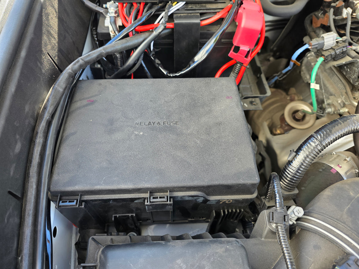 Toyota Tacoma 2024-Current 4TH Gen Passenger Side Fuse Box Grid Panel