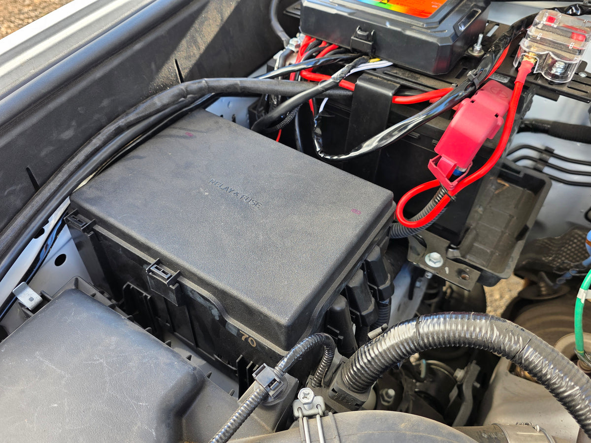 Toyota Tacoma 2024-Current 4TH Gen Passenger Side Fuse Box Grid Panel