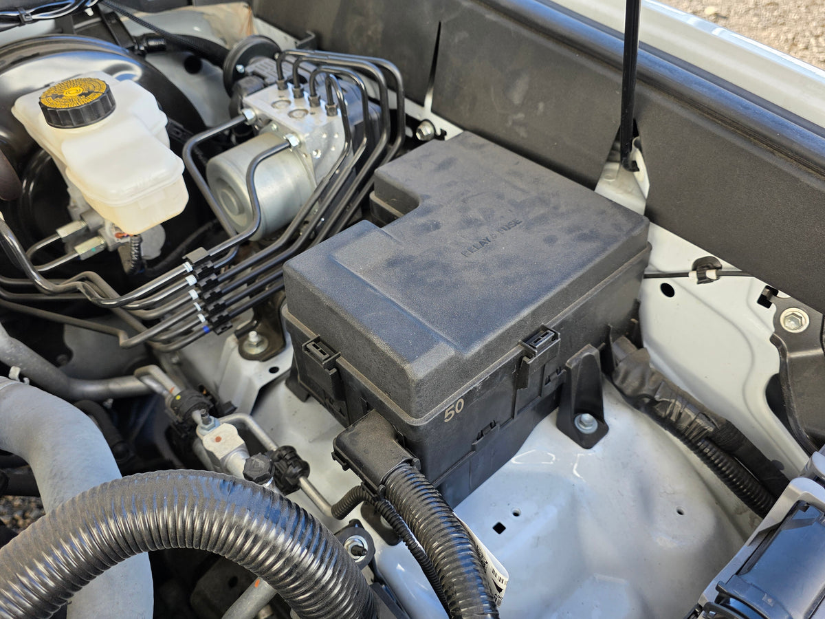 Toyota Tacoma 2024–Current 4TH Gen Driver Side Fuse Box Grid Panel
