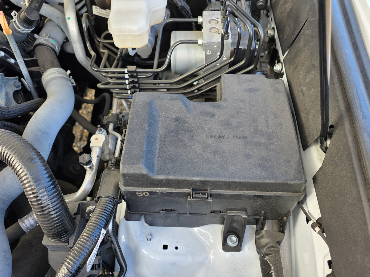 Toyota Tacoma 2024–Current 4TH Gen Driver Side Fuse Box Grid Panel